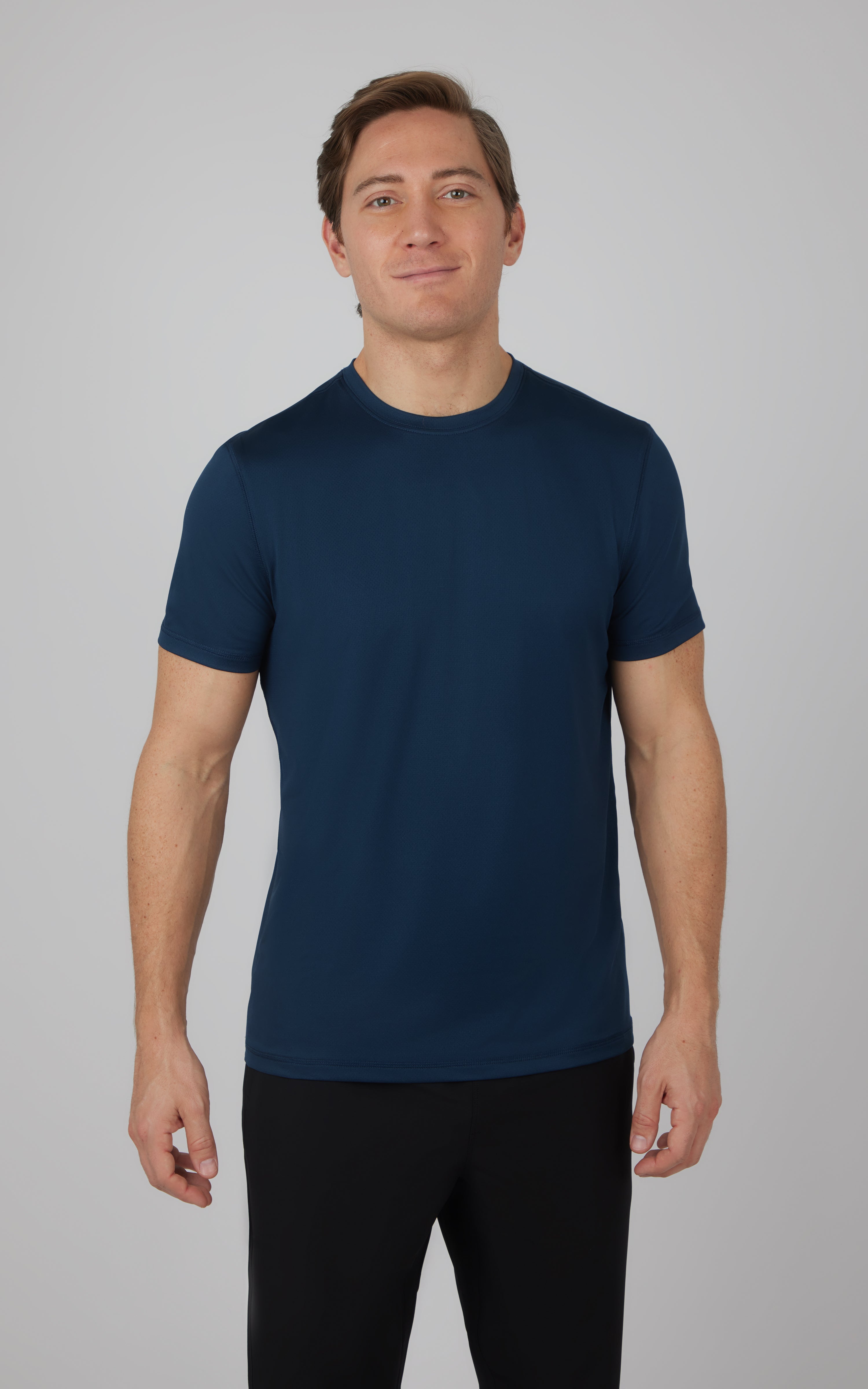 Mens Nomad Mesh Short Sleeve Crew Neck Tee