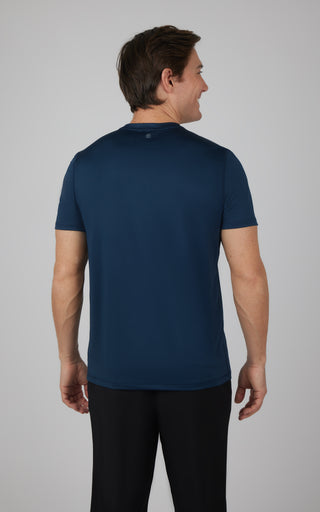 Mens Nomad Mesh Short Sleeve Crew Neck Tee