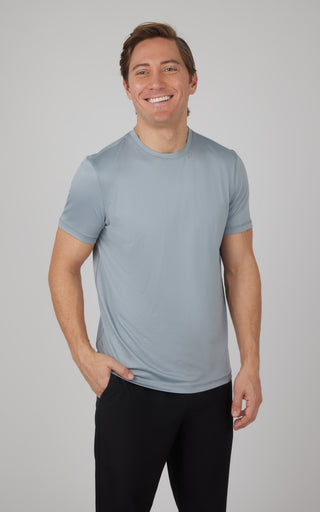 Mens Nomad Mesh Short Sleeve Crew Neck Tee