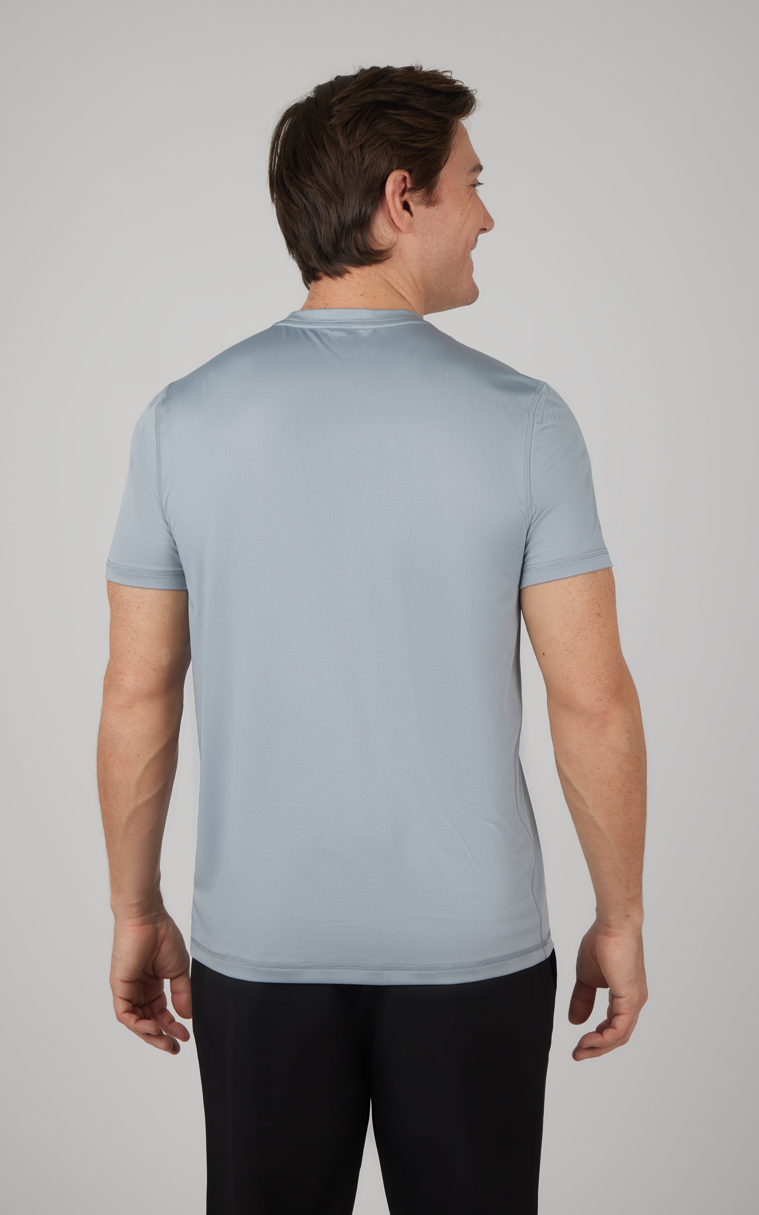 Mens Nomad Mesh Short Sleeve Crew Neck Tee