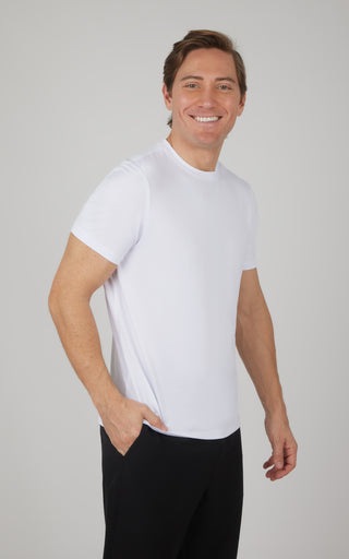 Mens Nomad Mesh Short Sleeve Crew Neck Tee