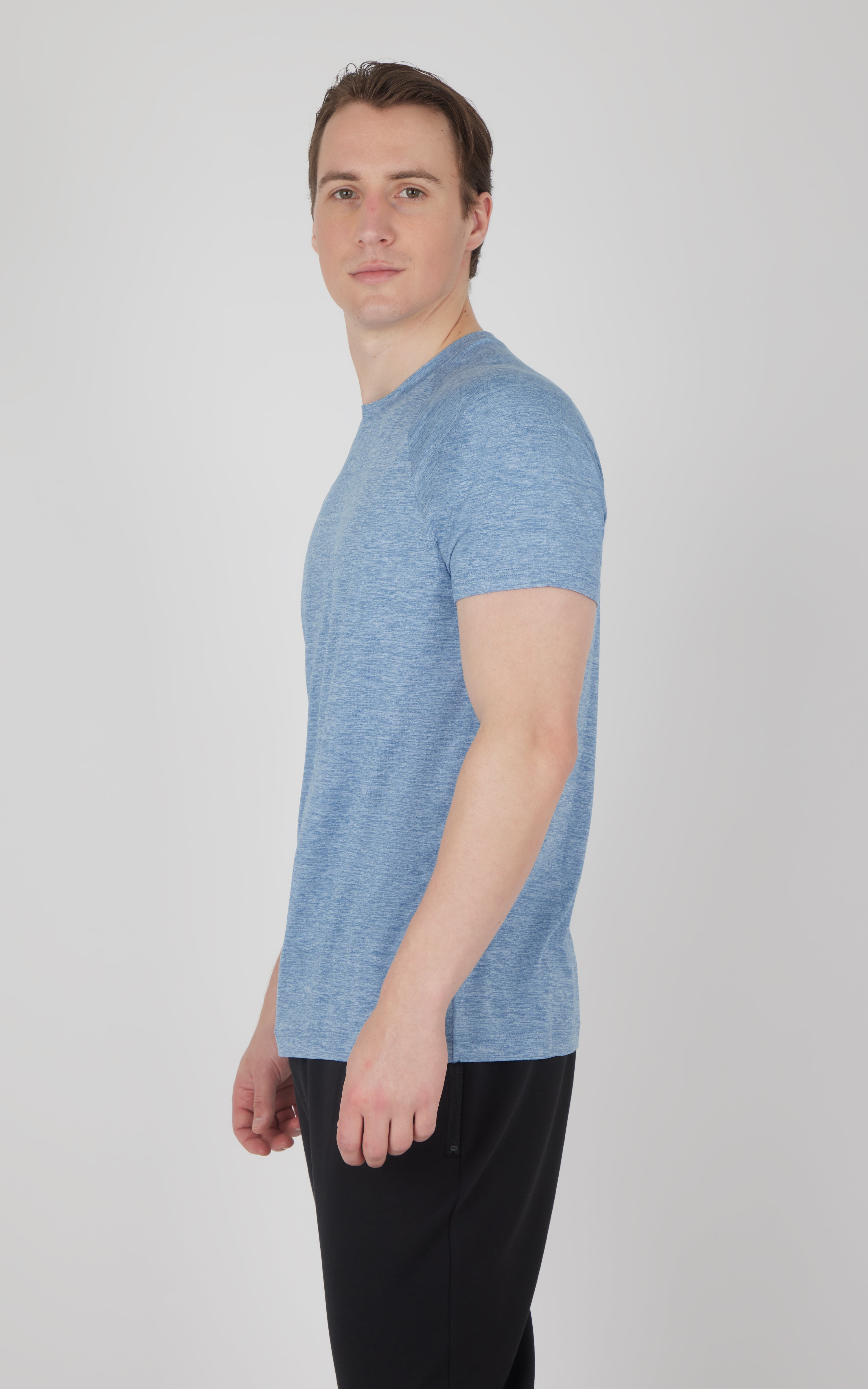 Mens Cationic Preston Short Sleeve Crew Neck Tee