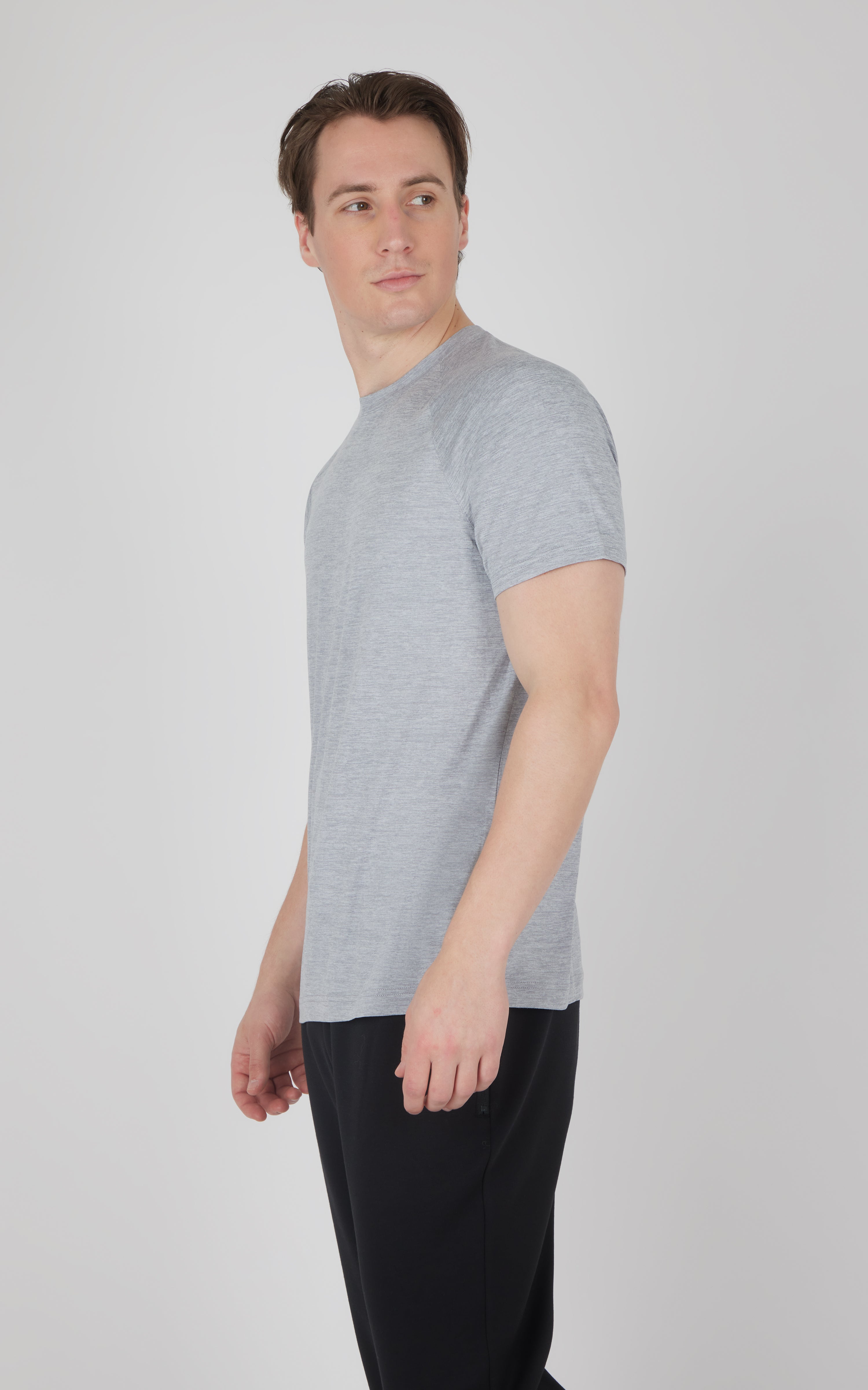 Mens Cationic Preston Short Sleeve Crew Neck Tee