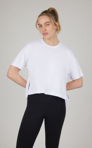 2 Pk Super Soft Echo Boxy Short Sleeve Top