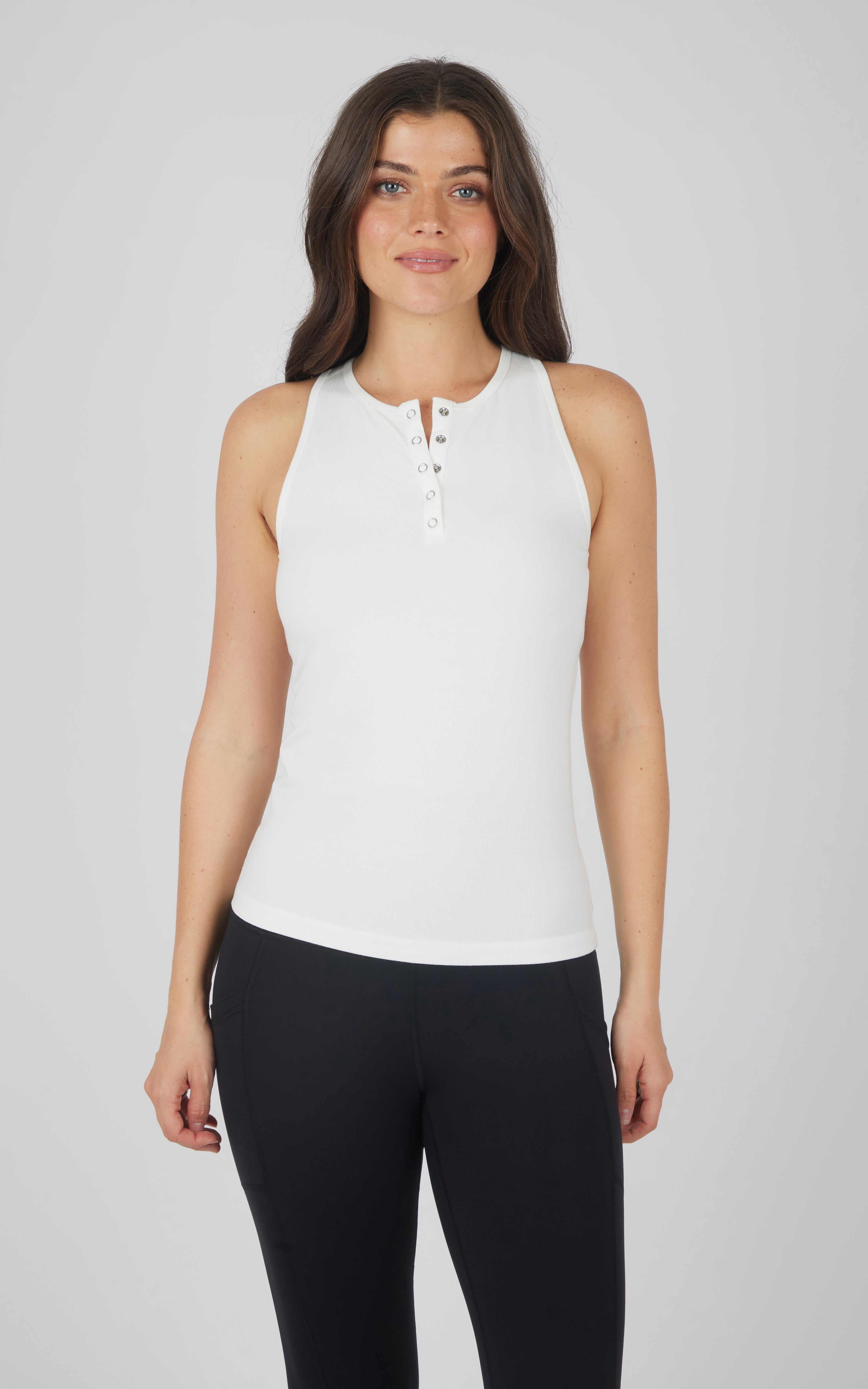 Heavenly Rib  Henley Tank