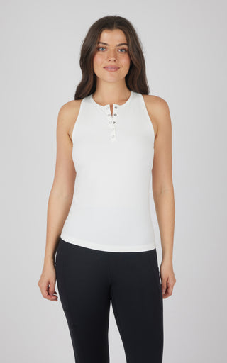 Heavenly Rib Adrienne Henley Tank