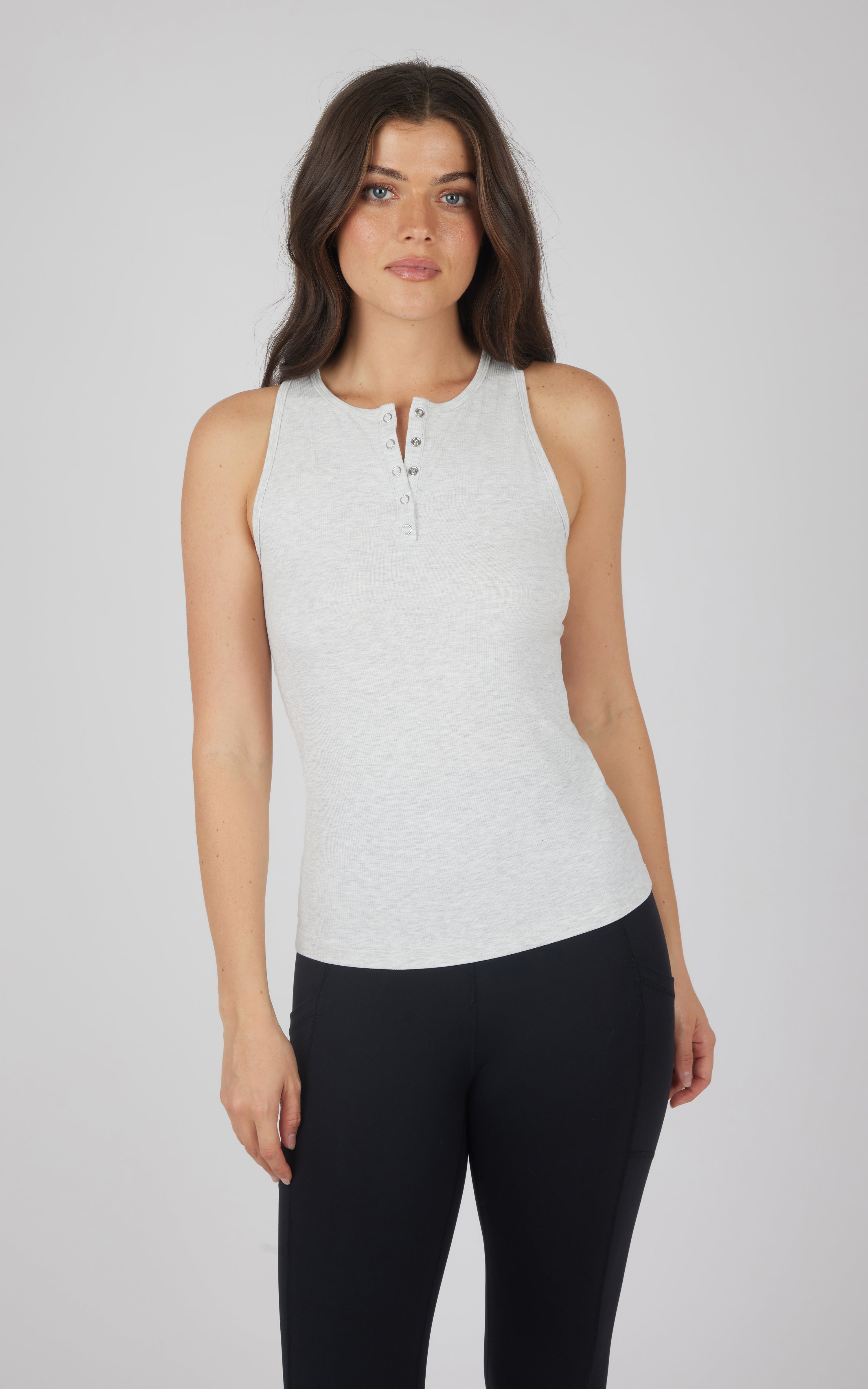 Heavenly Rib  Henley Tank