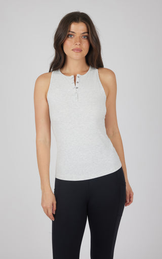 Heavenly Rib  Henley Tank