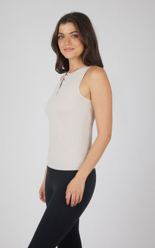 Heavenly Rib  Henley Tank