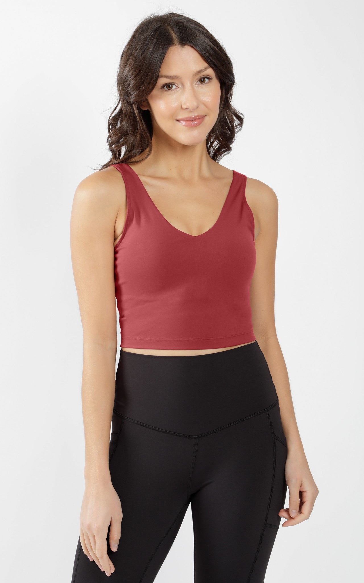 Cami Top with Built In Bra Padded Singlet – Undo Your Bra