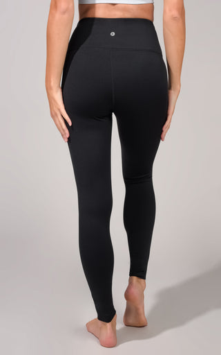 Buy 90 Degree By Reflex High Waist Fleece Lined Leggings with Side Pocket -  Yoga Pants, Dragons Breath W/ Pocket Fleece Lined, Small at